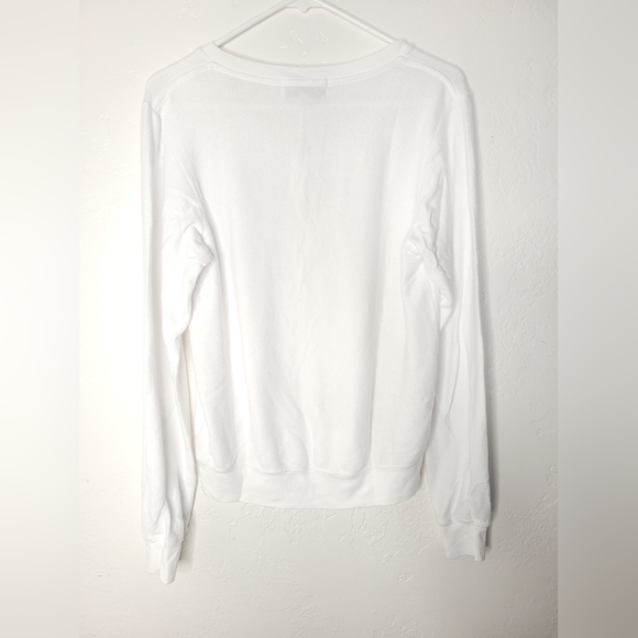 Wildflowers Tops Nwt Wildfox Baggy Beach Jumper Longsleeve White